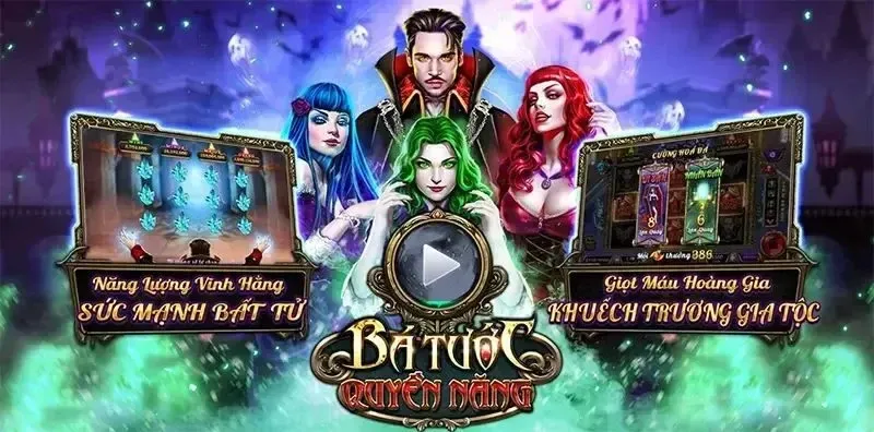 Nổ hũ bá tước quyền năng 888B - Slot game xanh chín 2026